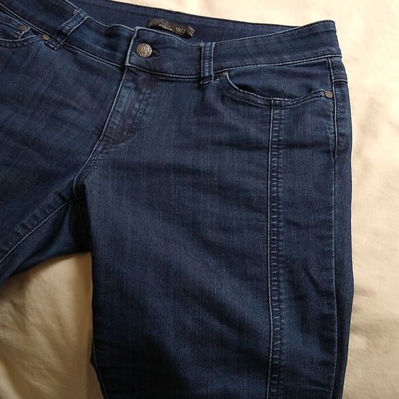 Prana dark blue denim jeans size 10 / 30 - Picture 4 of 7